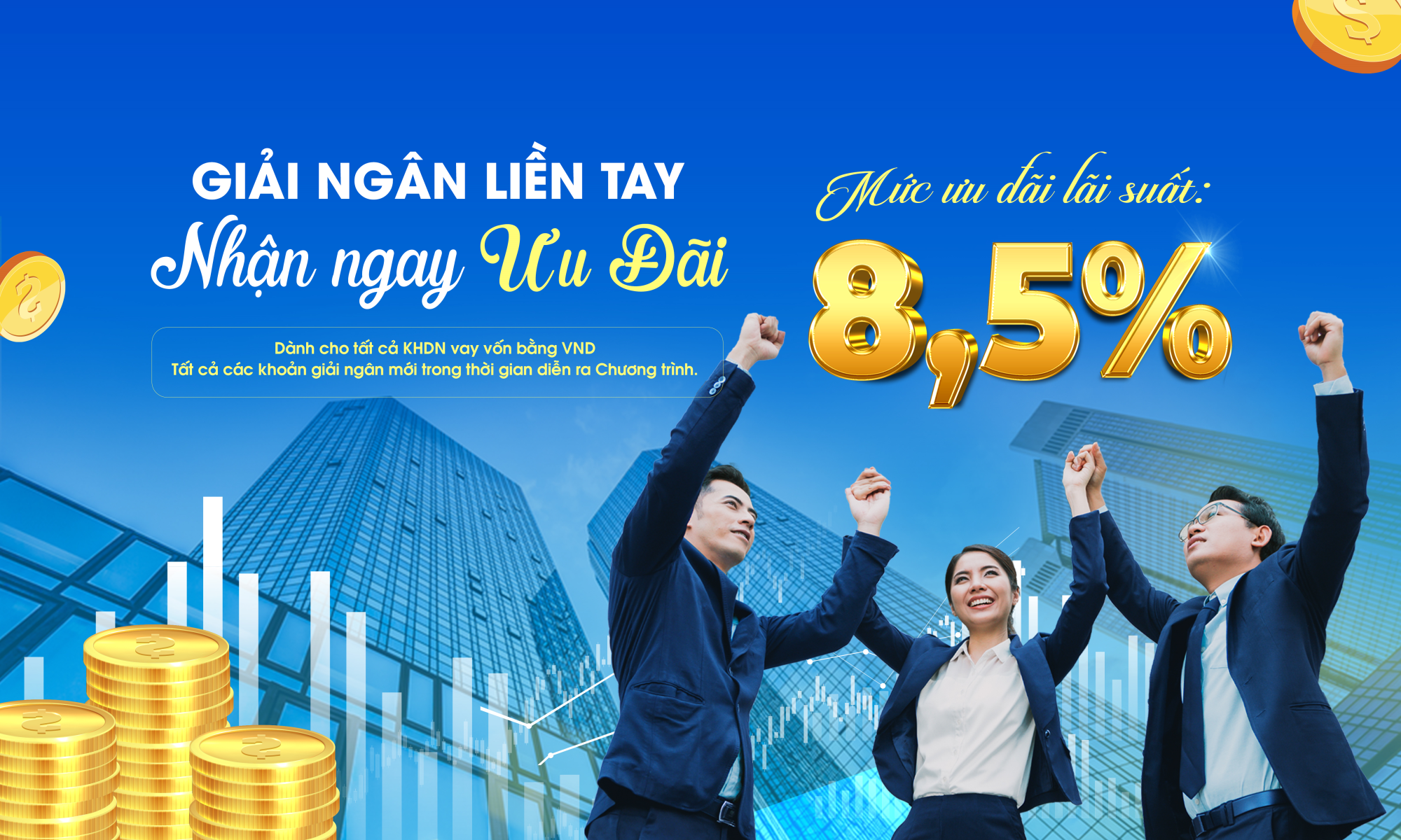 Giải ngân liền tay, Nhận ngay ưu đãi 